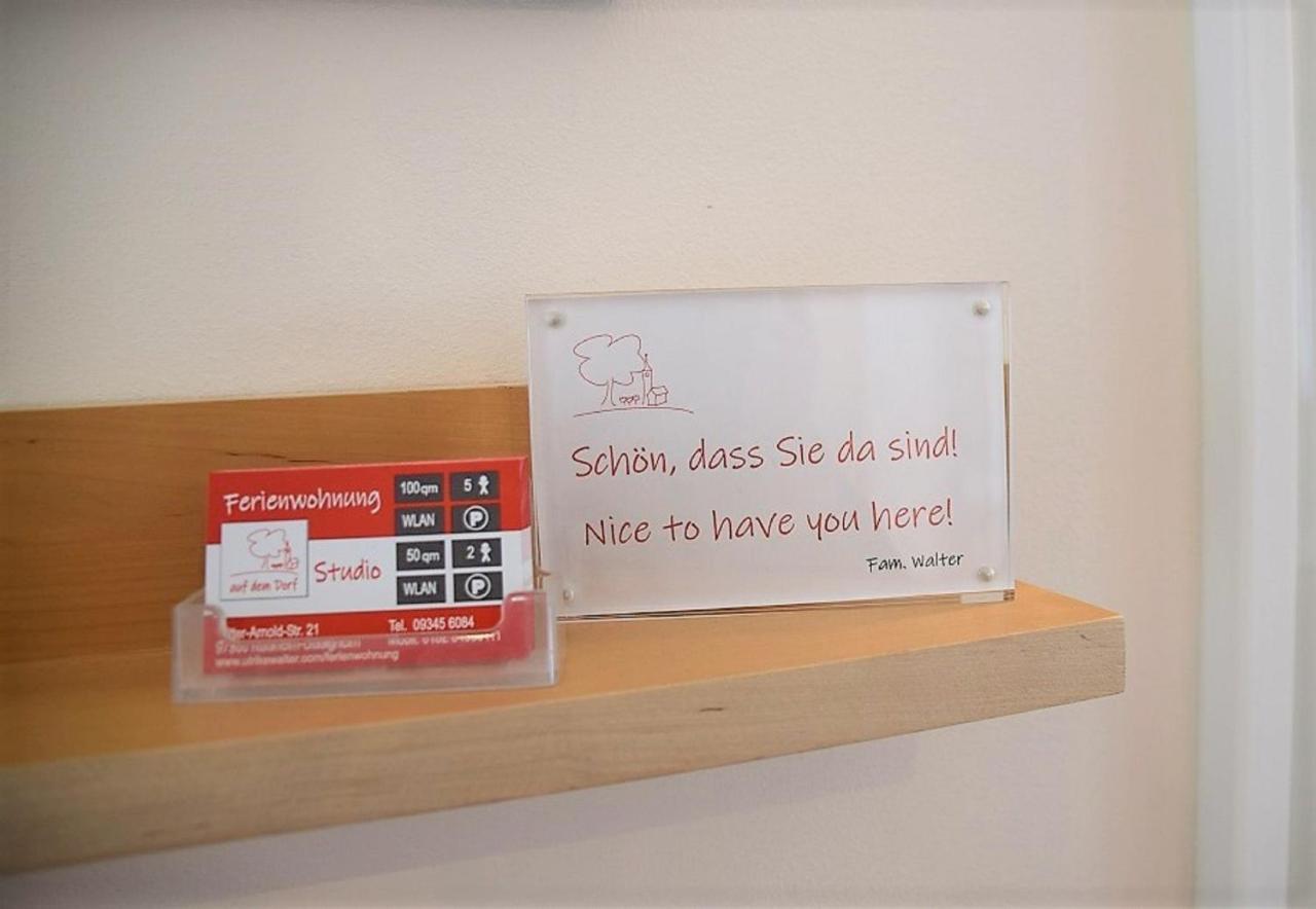 Ferienwohnung Auf Dem Dorf, Kuelsheim Buitenkant foto